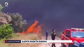 VIDEO Canicula devastatoare aduce incendii și evacuări în Grecia